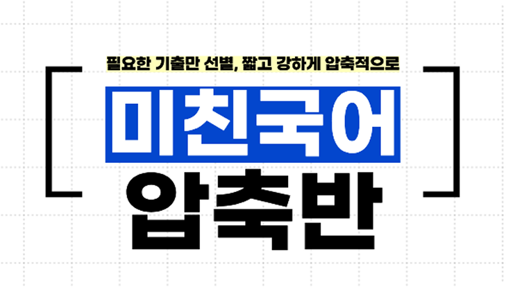 미친국어 압축반